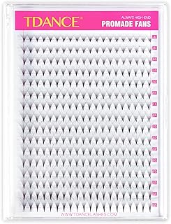 TDANCE Extensiones de pestañas prefabricadas ...