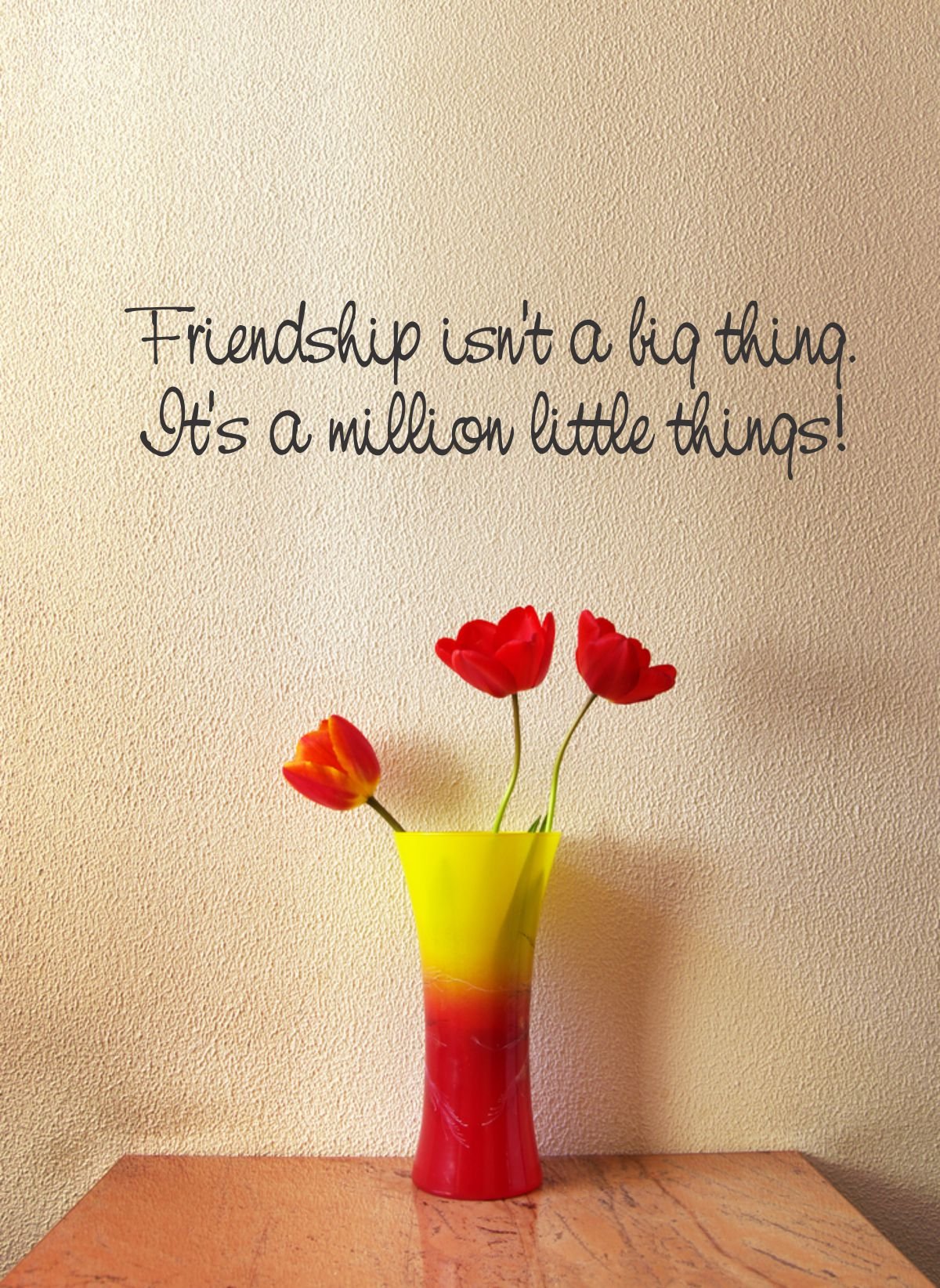 Million Little Pieces Quotes Our Friendship Is A Million Little Things 