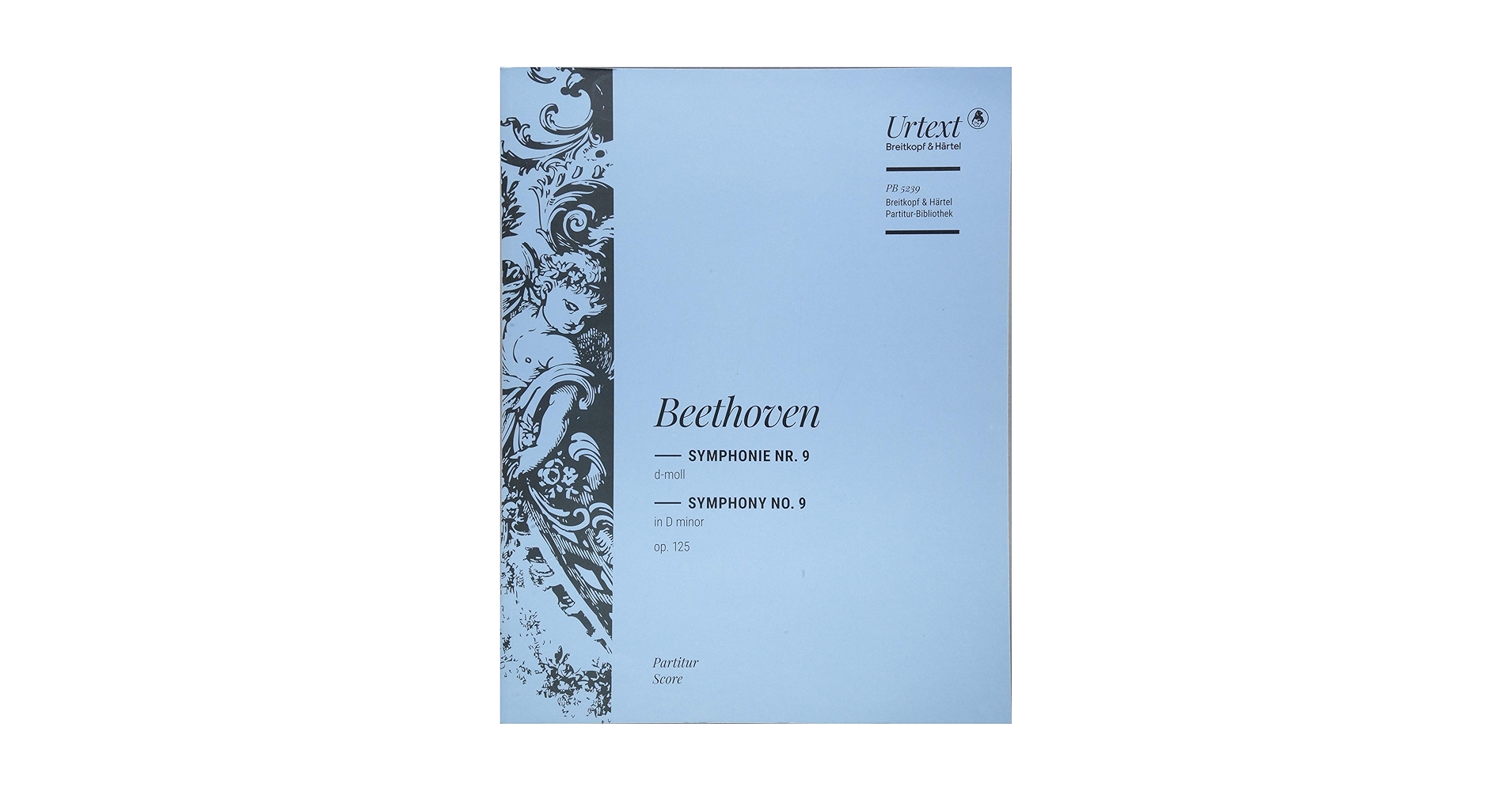 ベートーヴェン交響曲全集 ブライトコプフ版 全９巻セット　昭和４５年発行 ベートーヴェン交響曲全集 ブライトコプフ版 全9巻セット 昭和