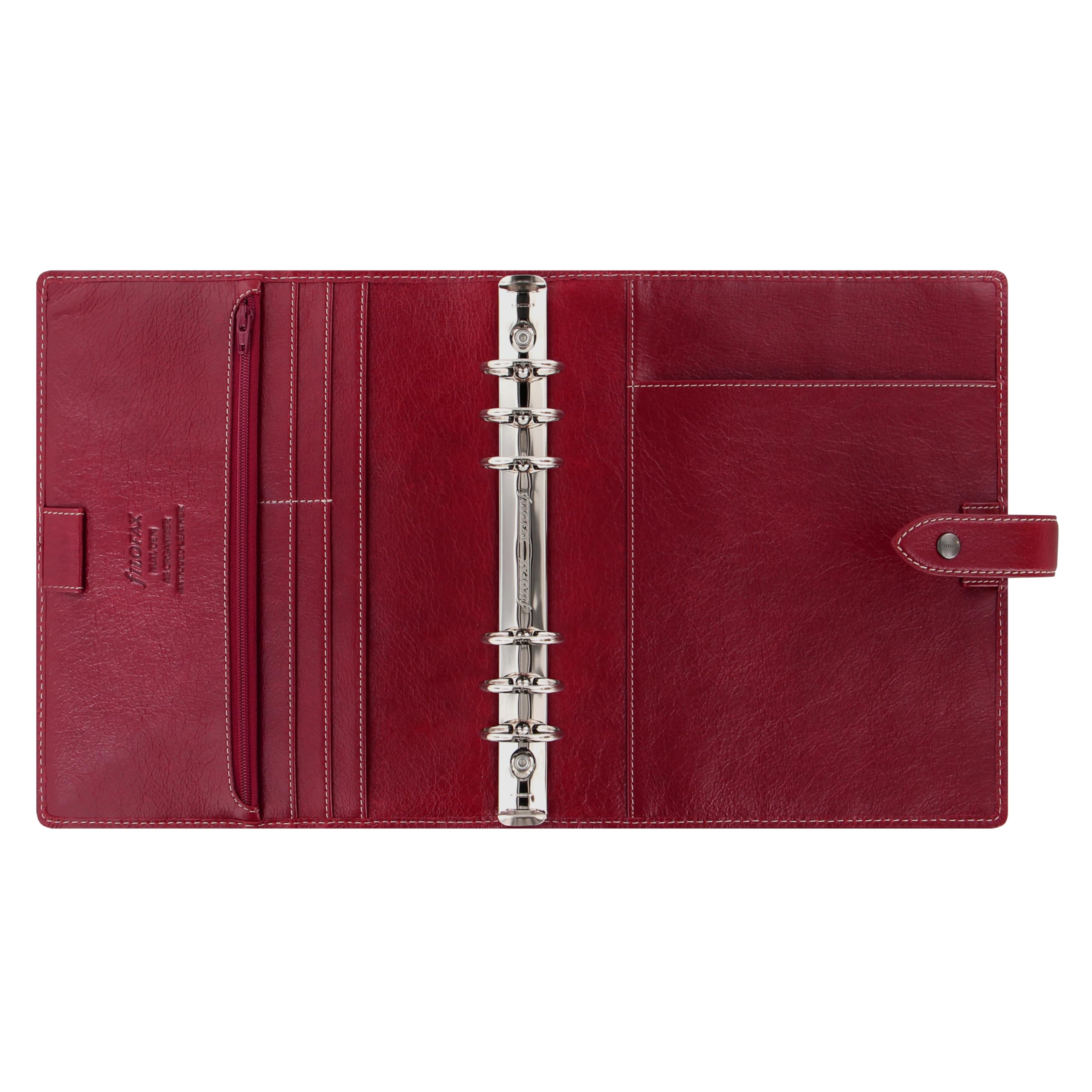 Filofax Malden Organizer, A5 Size, Orchid - Tactile, Full Grain Buffalo - View #5