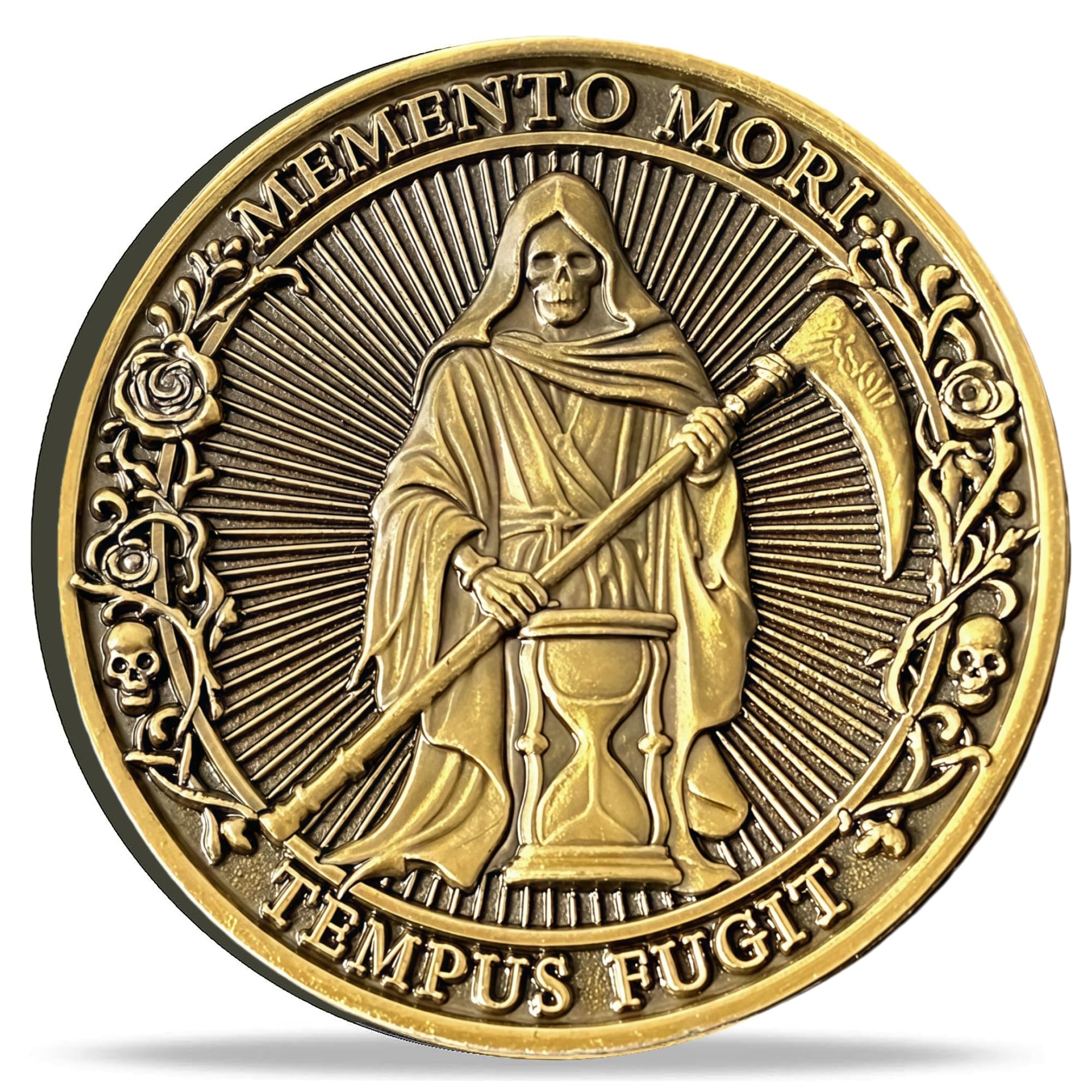 Memento Mori & Sigillum Aeternum Challenge Coin 
