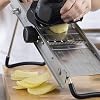 Lacor-60357-ST. STEEL MANDOLINE SLICER W/PROTECTOR