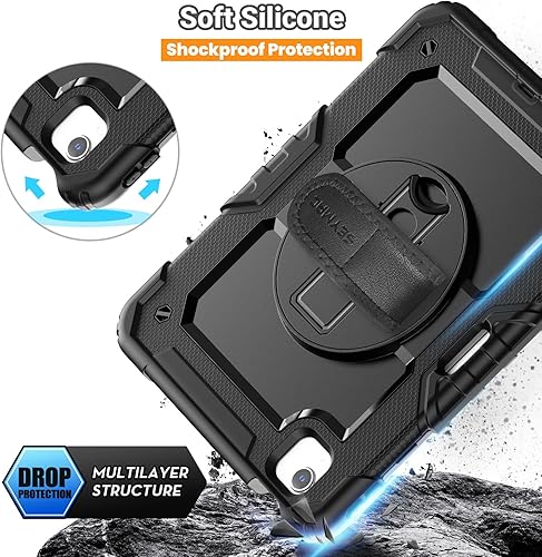 Miniatura 8 de SEYMAC Funda para iPad Pro 11 de 4, 3, 2, 1 generación (2022202120202018), funda protectora de cuerpo completo a prueba de golpes con protector de