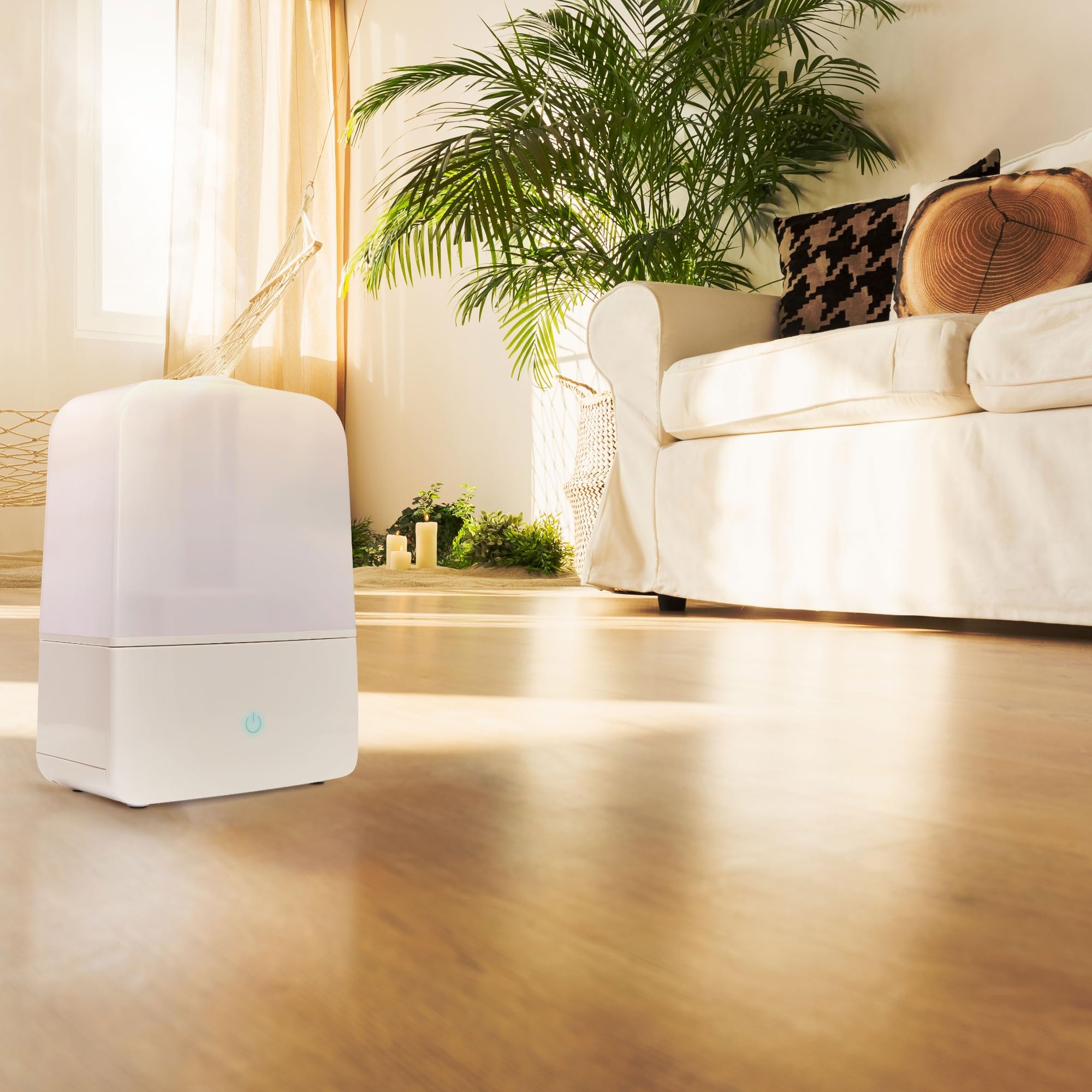 LANAFORM - Breva - Humidificateur D'air - Humidificateur D'air Chambre - Plusieurs Modes - Silencieux - 3.5 L