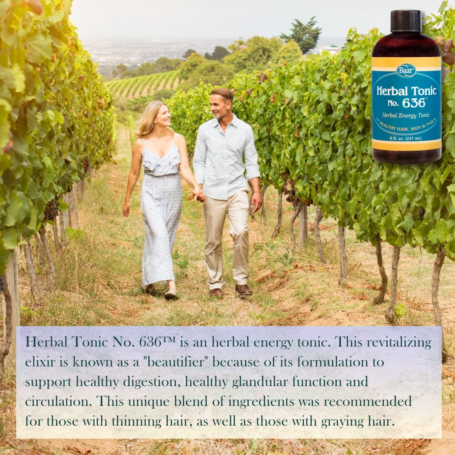 Baar Herbal Tonic 636, 8 oz.