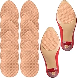 SULPO Lot de 12 sangles en caoutchouc pour chaussures - Autocollants de réparation de semelles de chaussures - Semelles autocollantes - Ultra solides - À découper - Ovales