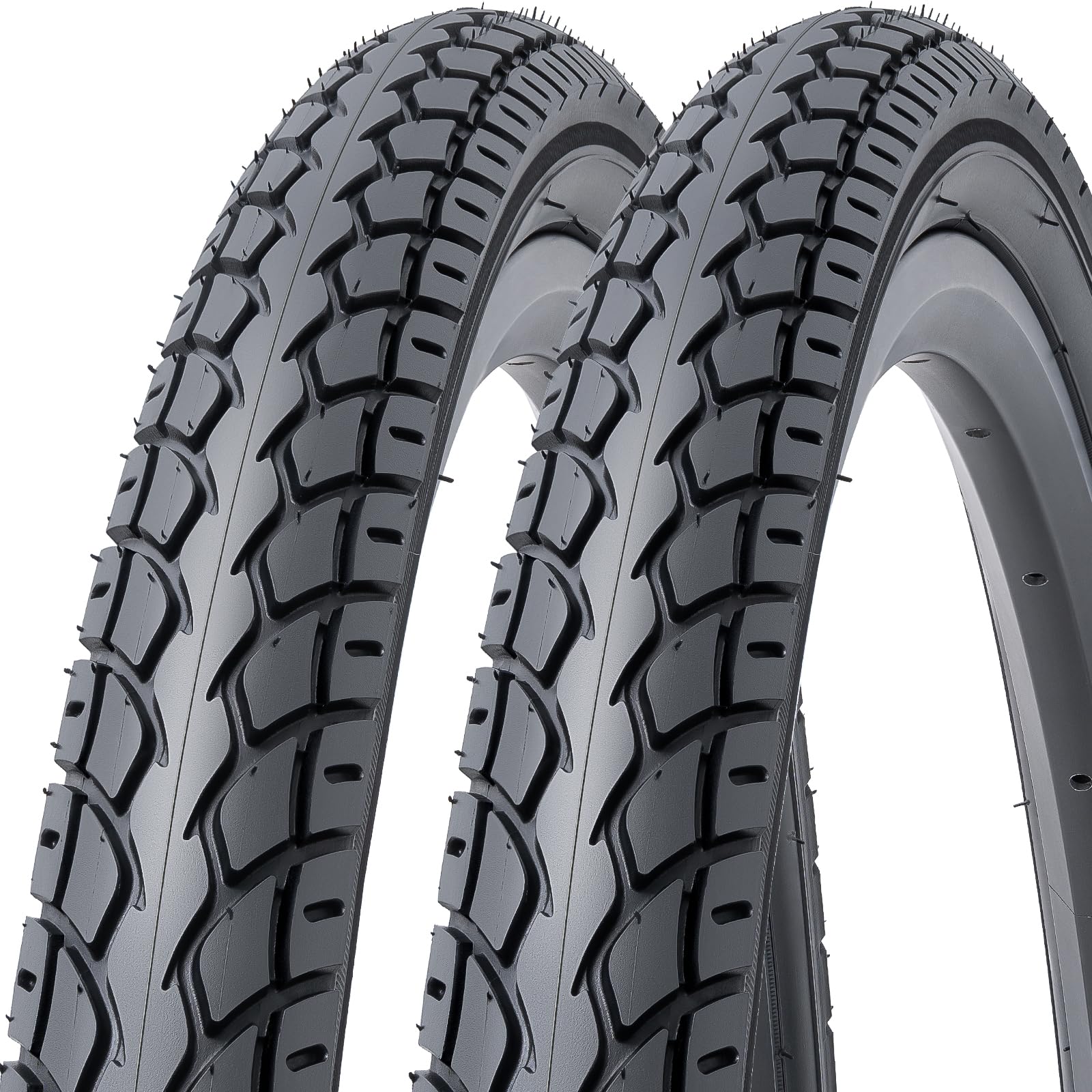 2 pezzi, 26x1.50 pneumatici per bici, durevole pieghevole 26 pollici 40-559 26 x 1.50 pneumatici per biciclette da strada, Pneumatici di ricambio per bici da strada Cruiser, Copertoncino