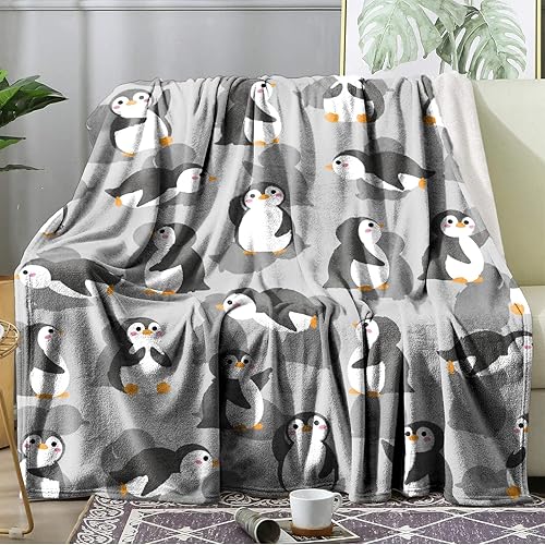 Penguins Fleece Blanket — officially licensed fan gear