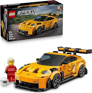 LEGO® Speed Champions Porsche 911 GT3 RS Super Car Toy 77239 Model Kit and Building Set for Kids, Buildable Playset with 1...