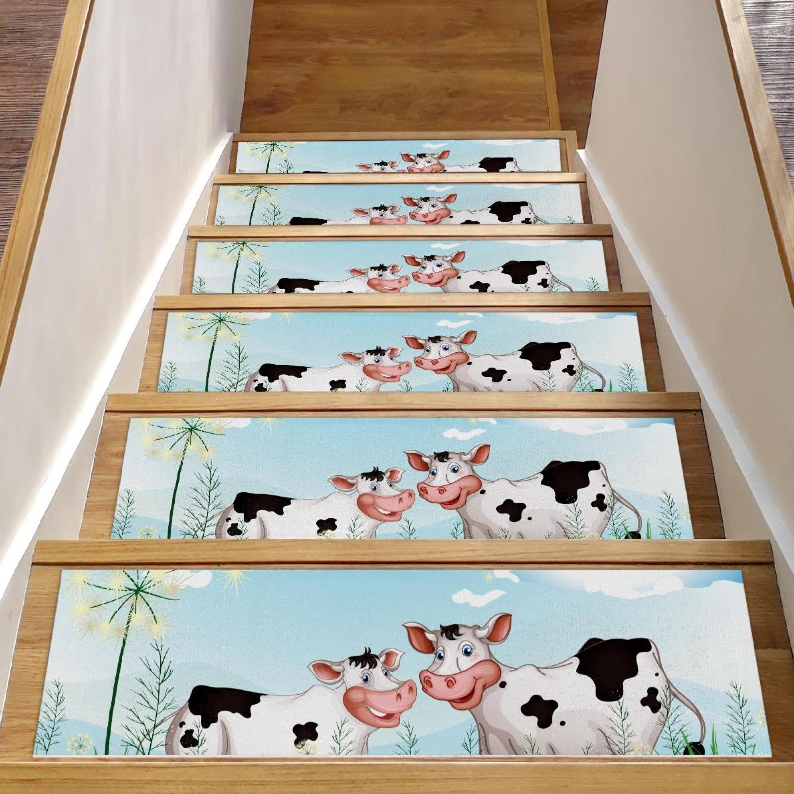 Tapis d'escalier de sécurité contre les chutes des personnes âgées