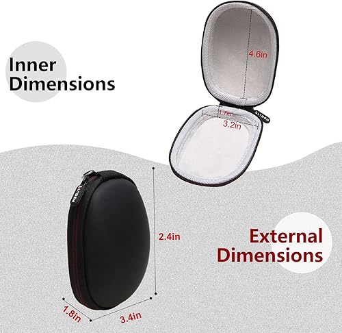 Vista 3 de LTGEM - Funda compatible con mouse inalámbrico Logitech G705/Razer Orochi V2, solo funda