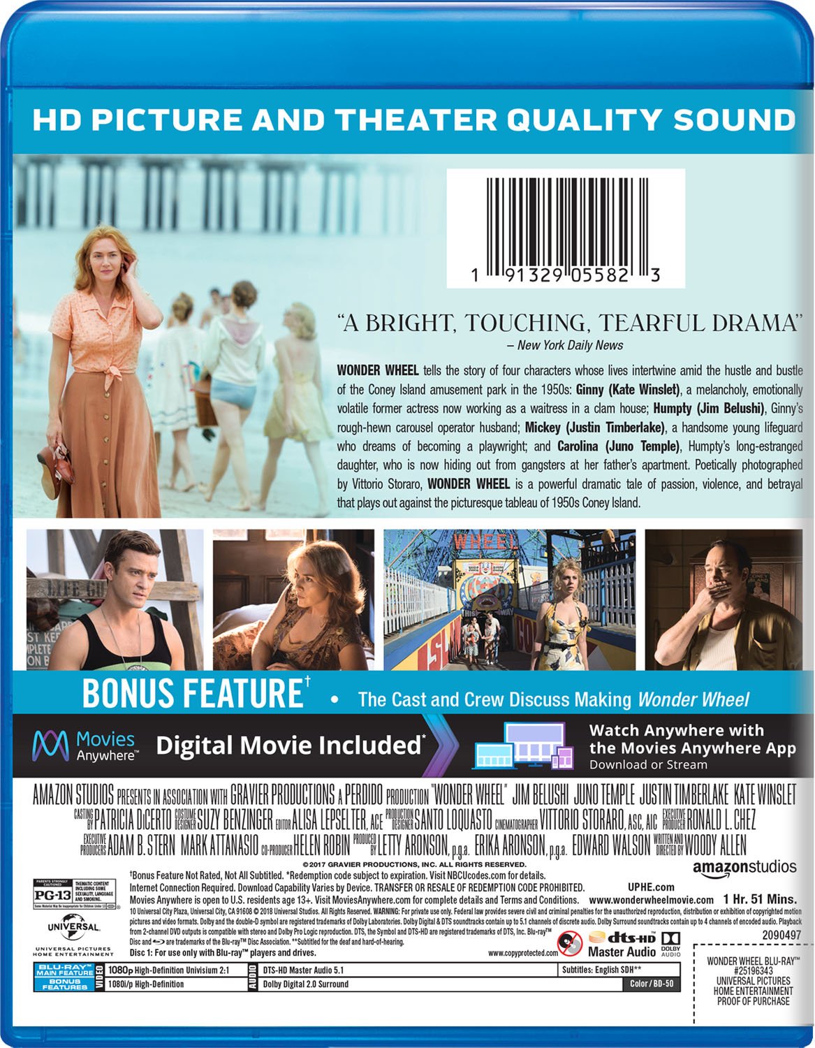 Wonder Wheel [Blu-ray] image 2