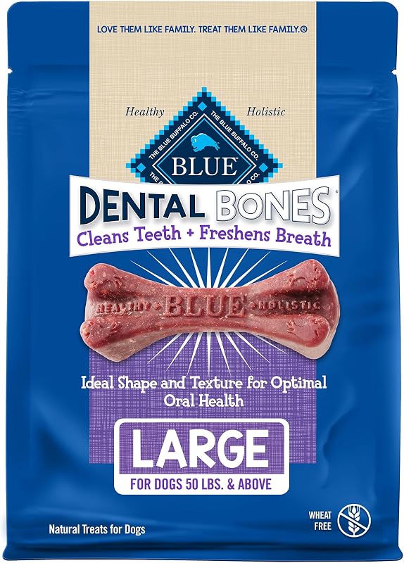 Ossos Dentais Blue Buffalo para Cães Grandes, 17 unidades, 765 g