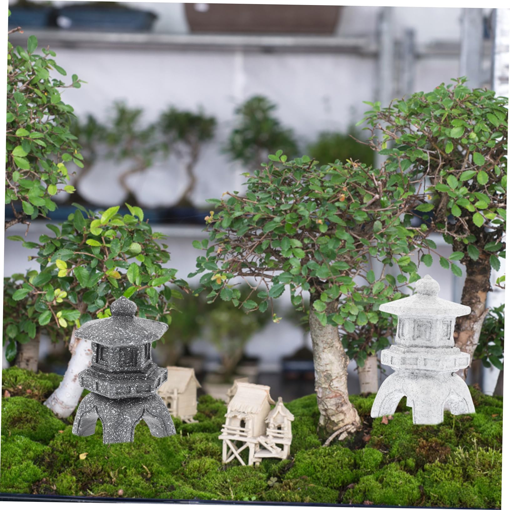 ミニチュア ミニ 和風 庭園 ミニチュア日本庭園の滝 ハンドメイド