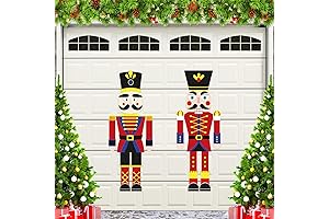 Magnetic Christmas Garage Door Decor