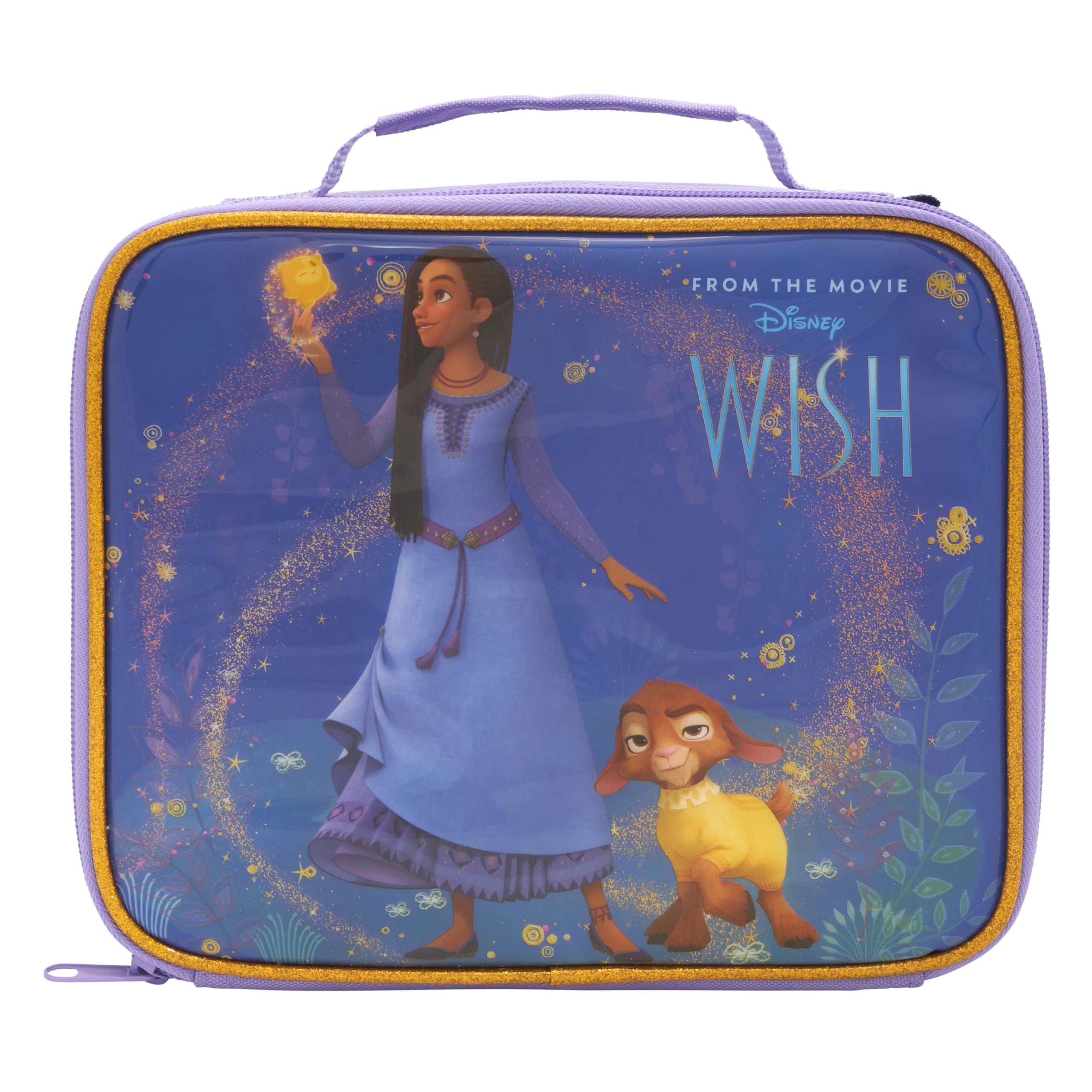 Disney Wish Kids Lunch Bag Official Merch by Polar Gear, Back to School Supplies Wish Girls Lunch Bag Kids - Image 2