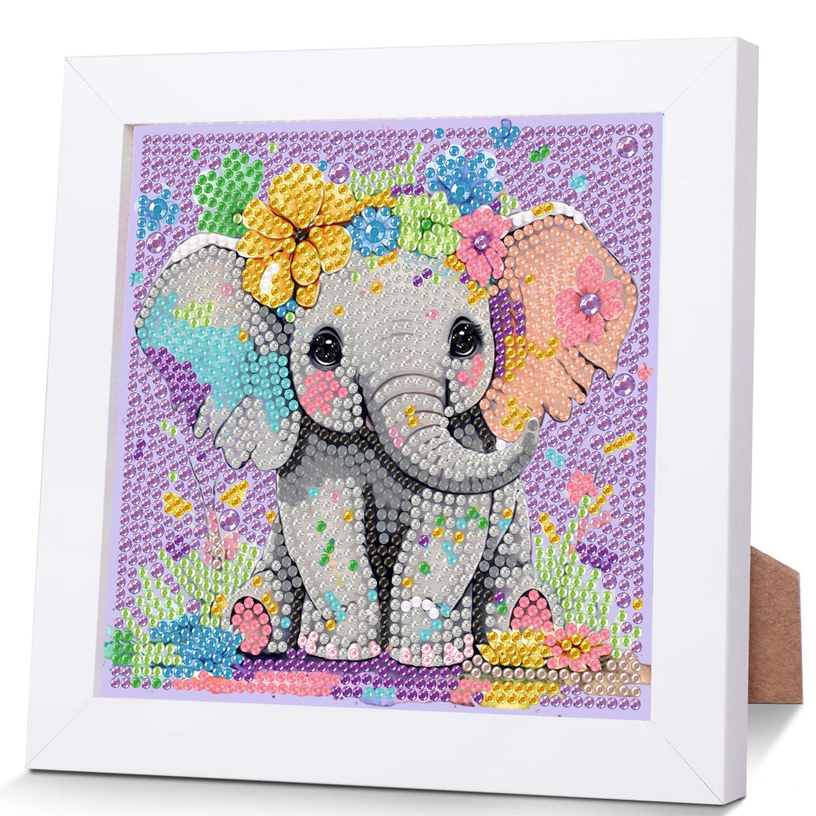 Amazon.com: xackcme Elephant Diamond Art Painting Kits for Kids
