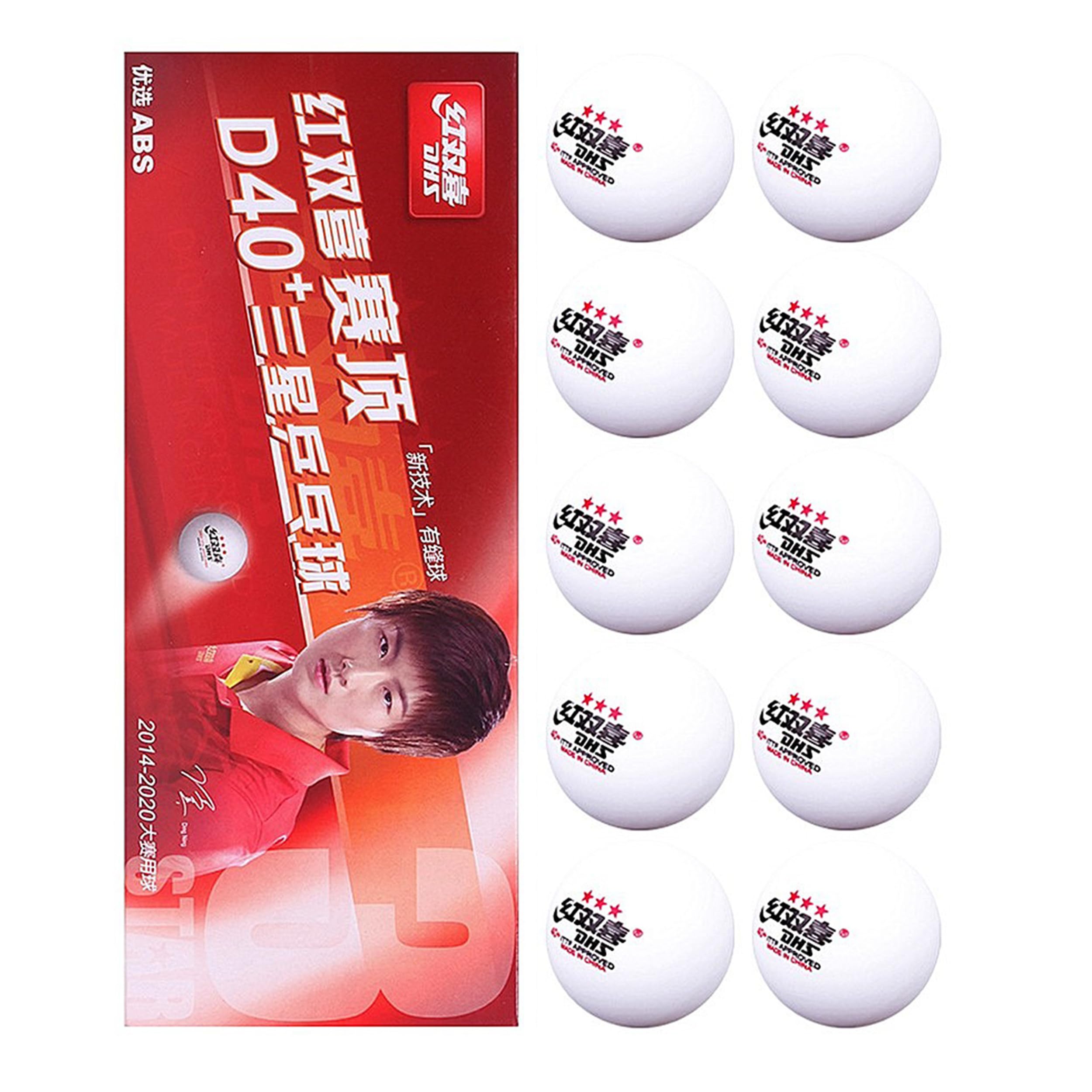 BestParts 3-Star Table Tennis Ball ABS D40+,Table Tennis Ball of World Championship Official,ITTF Approved,10 Balls/Box
