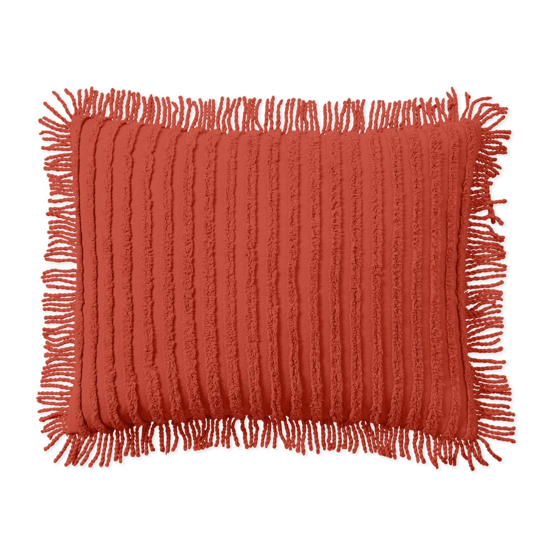 BrylaneHome Chenille 100% Cotton Sham