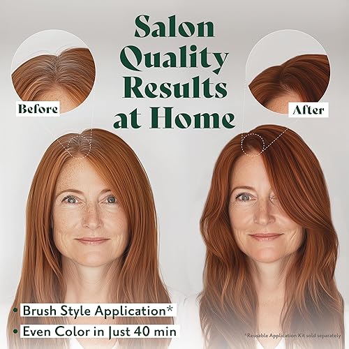 Miniatura 142 de Herbatint - Coloración permanente vegana sin alcohol ni amoníaco para mujer, color 2N castaño, cubre hasta el 100% de las canas resistentes