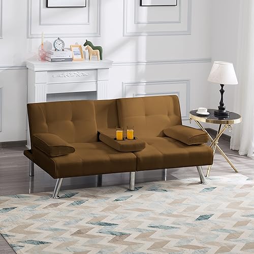 Miniatura 1 de YUNLife&Home Sofá modular de gran tamaño en forma de U, sofá cama convertible con diván reversible, cojín tapizado copetudo de 6 asientos y sofás