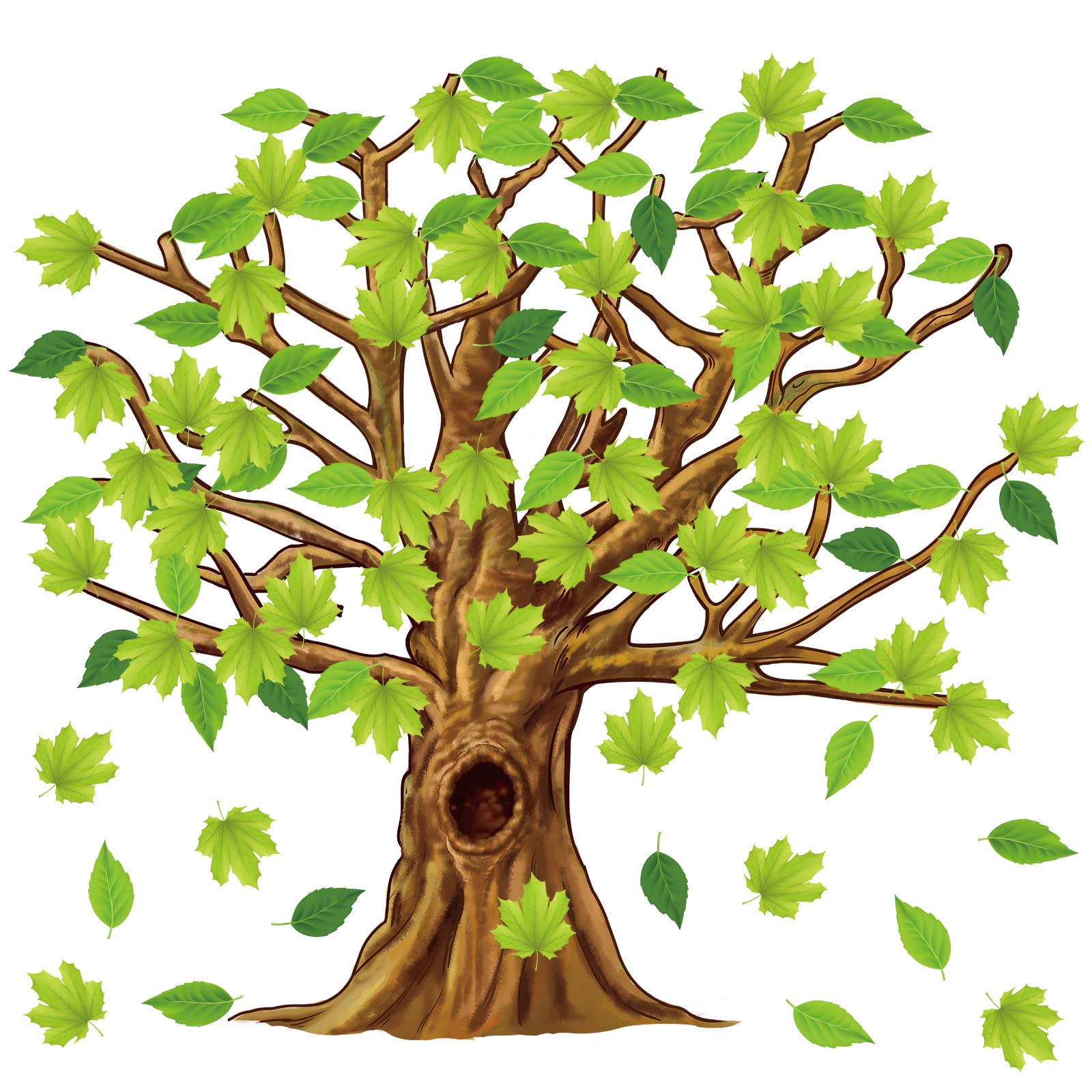 buy-90-pieces-classroom-tree-bulletin-board-set-fall-tree-cutout-le