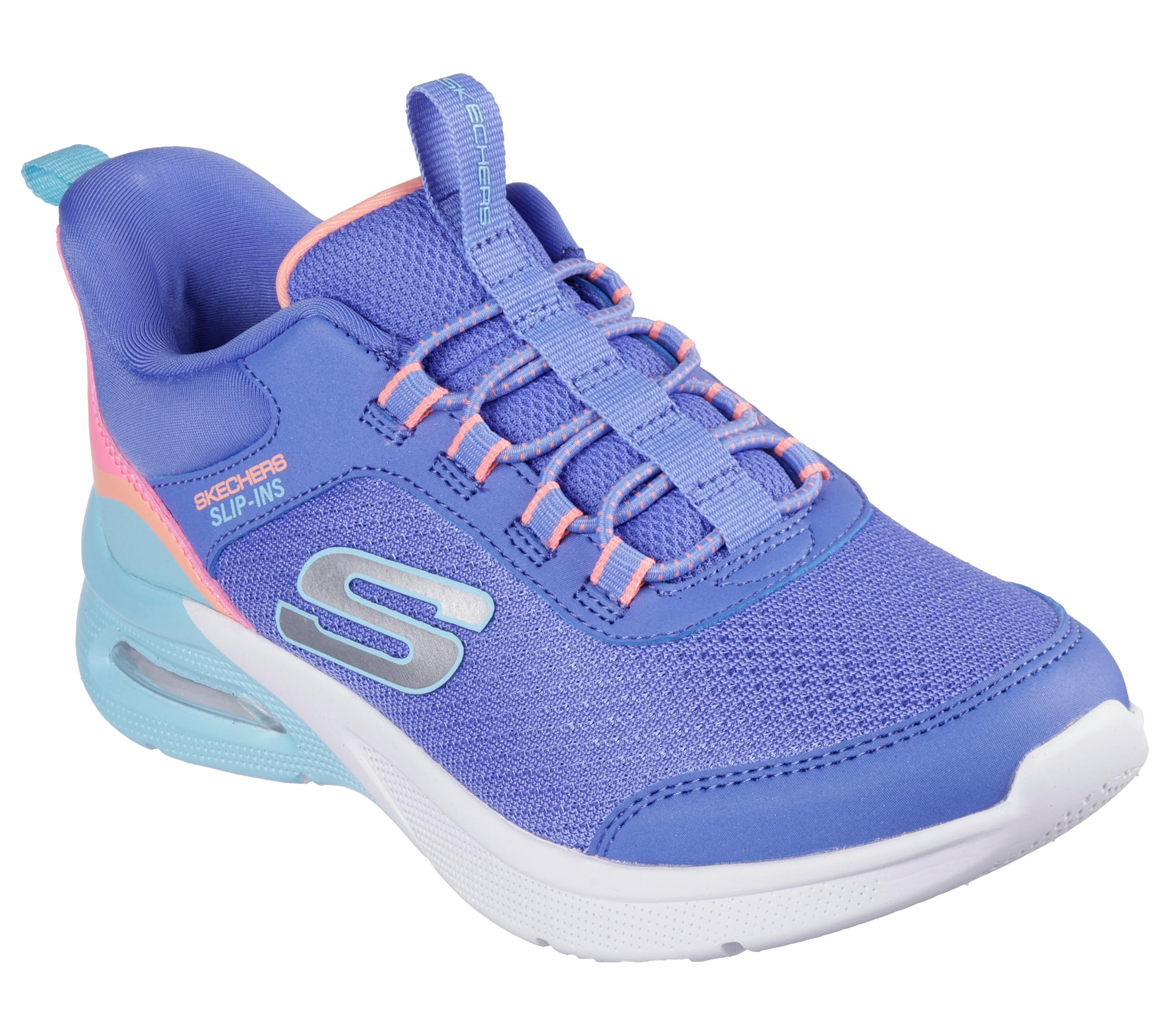 Skechers Bambine e Ragazze Microspec Max Color Trifecta Slip-in ALLENATRICE