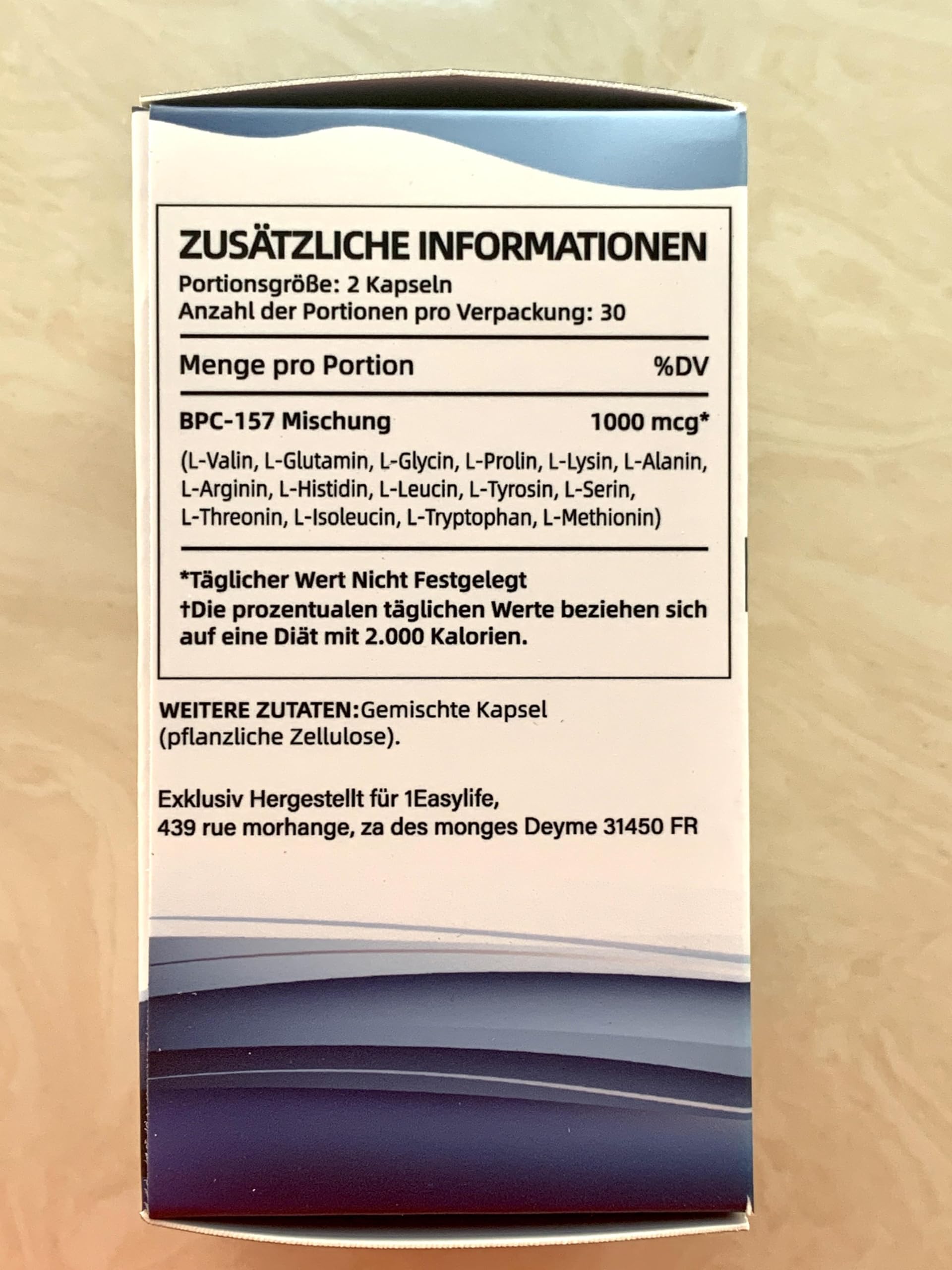 bpc 157 ingredients list B-PC-157 Capsules - Peptide for Muscle and Regeneration After Training -  Non-GMO - Gluten Free