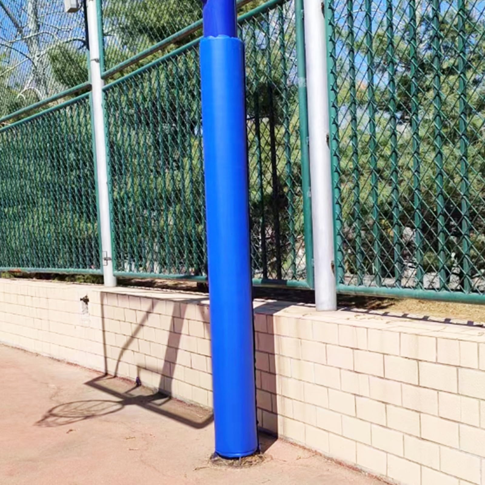 Outdoor Basketball Pole Pad, 6ft All Weather Protector Cushion for Metal and Concrete Columns, Garage Post Padding for Enhanced Safety and Durability