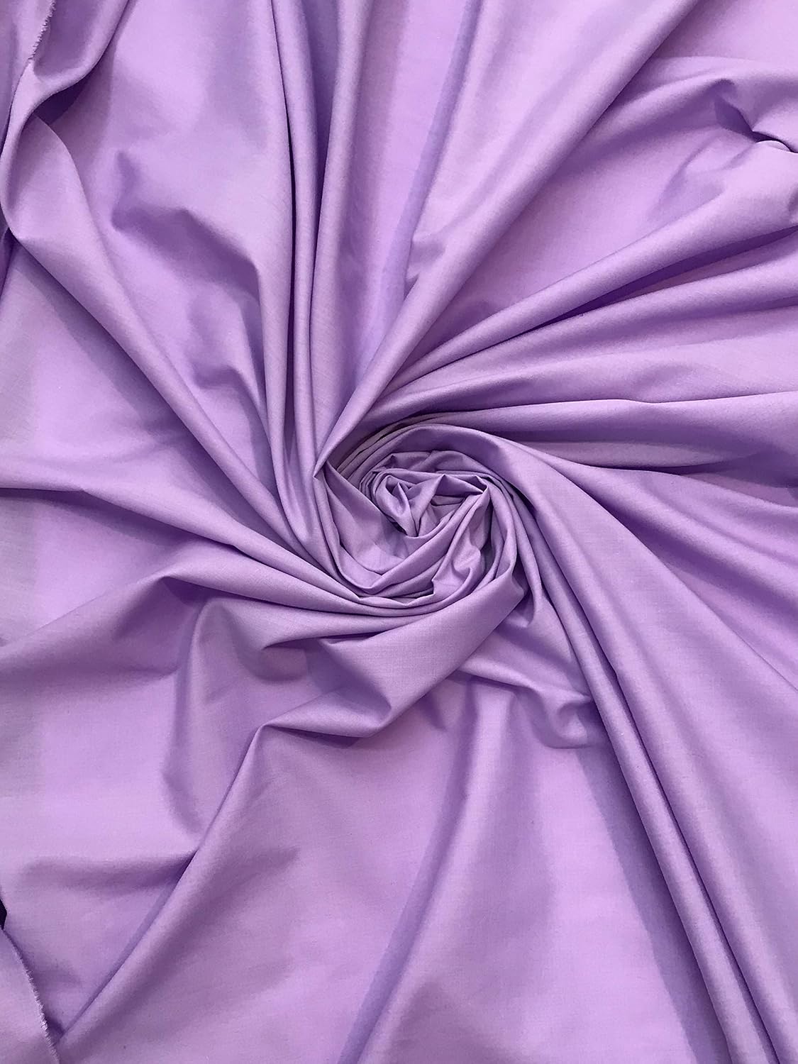 Sal Tex Fabrics, Broadcloth/Poly Cotton Blend Fabric, 60" Wide, Sells by The Yard, 1 Qty= 1 YD Many Colors Available (Lavender)