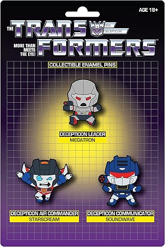 Miniatura 2 de Transformers: Decepticons - Juego de pines Kawaii