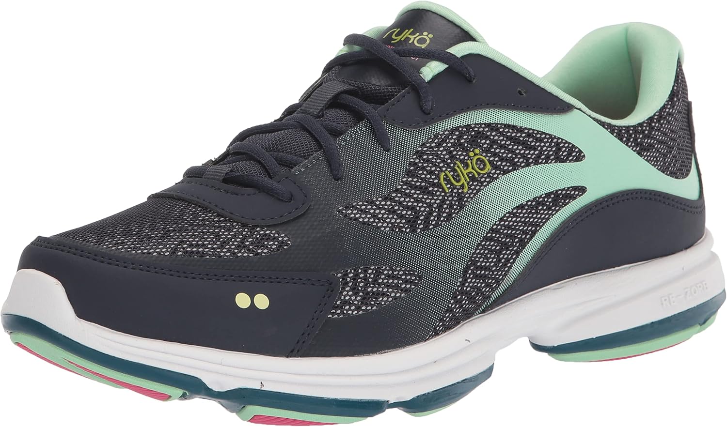 Ryka Women's Devotion Reflect Walking Shoe Navy Blue 8.5 M