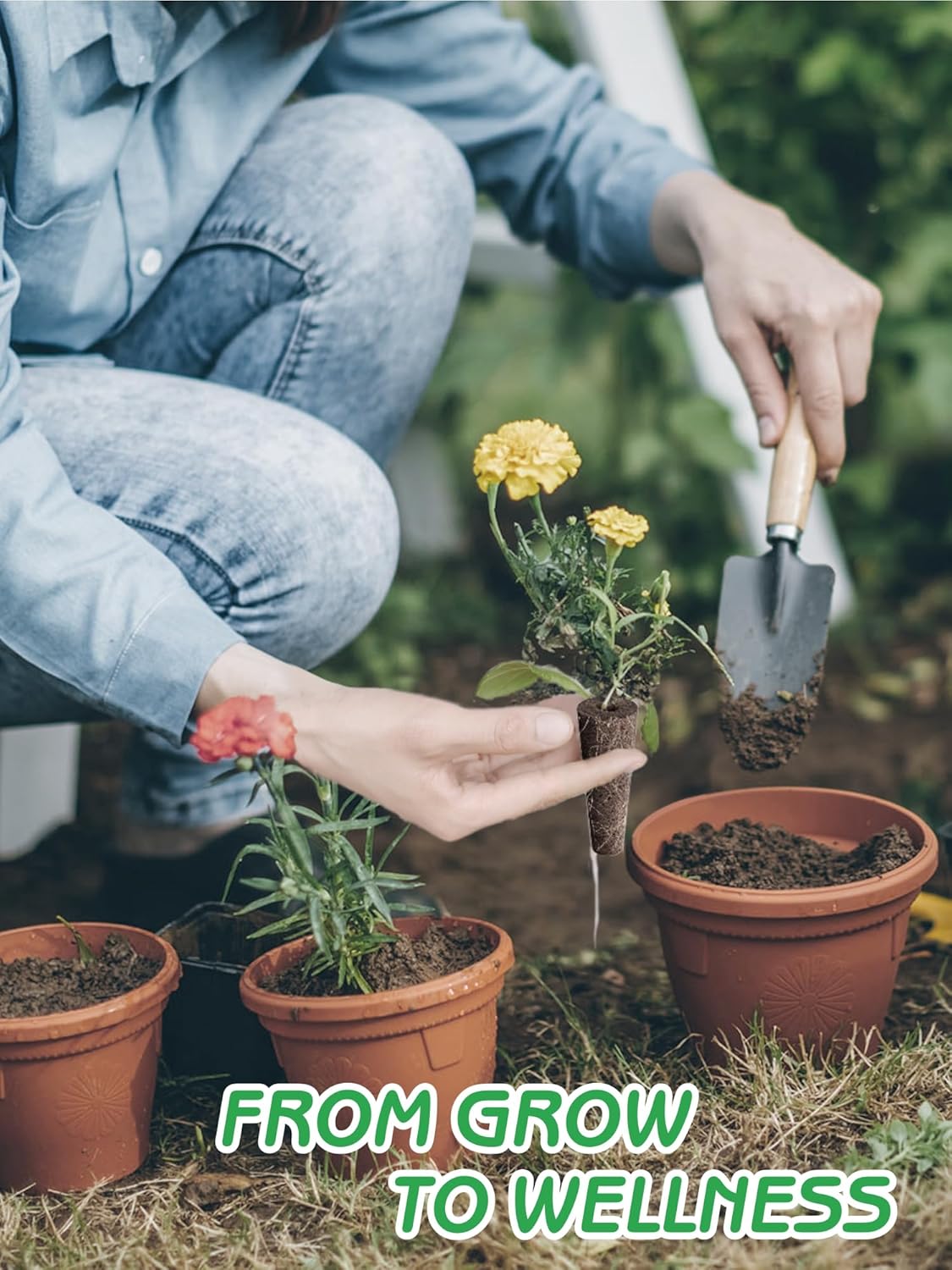 Grow Sponges, 120 Pack Hydroponic Pods, Seed Pods Replacement Sponges Compatible with Aerogarden and Others, Hydroponic sponges for All Indoor Hydroponics Growing System - Image 7