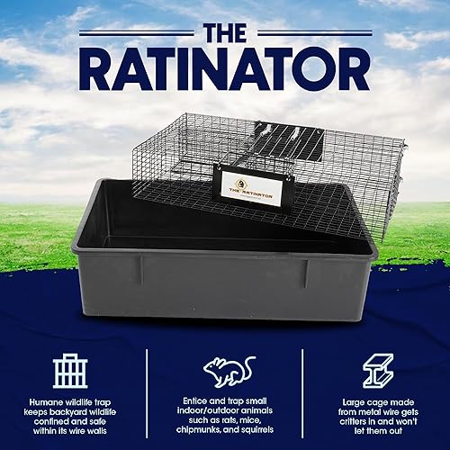 Miniatura 11 de Rugged Ranch Productos sqrto squirrelinator trampa sin cuenca