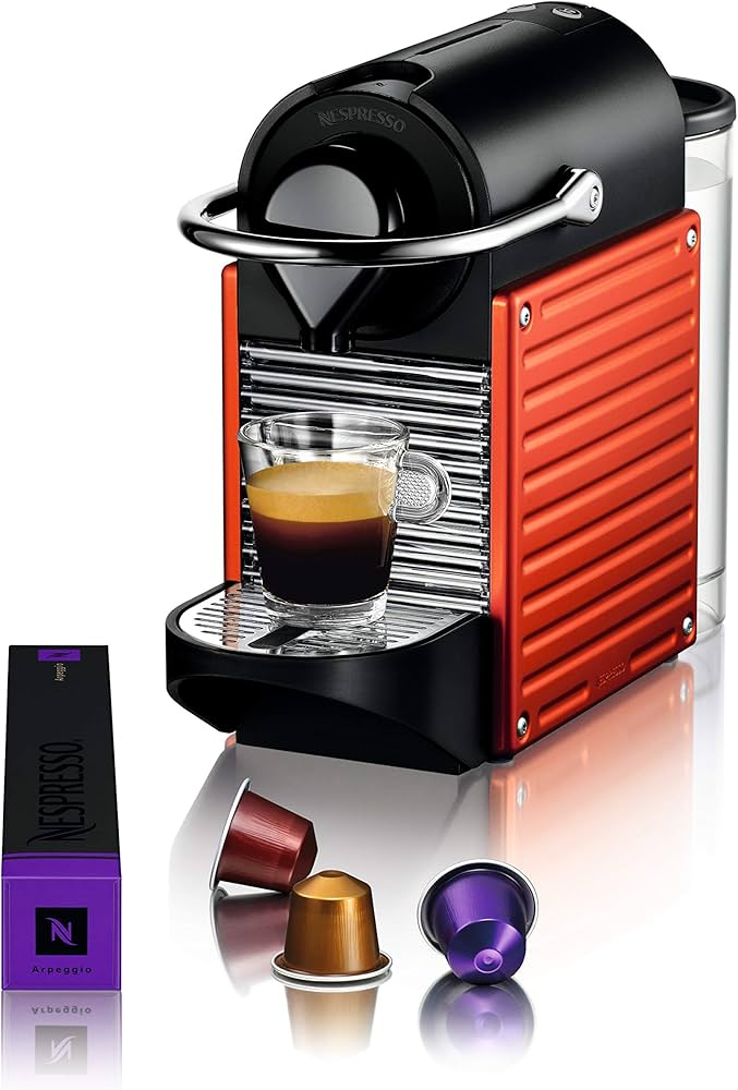 新品❗️Nespresso PIXIE C60型 Máquina de Café Nespresso Pixie C60 Vermelha 110V - Compra Food