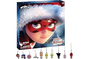 Miraculous Ladybug Kwami Advent Calendar: Festive Fun with Kwamis and Seasonal Charms
