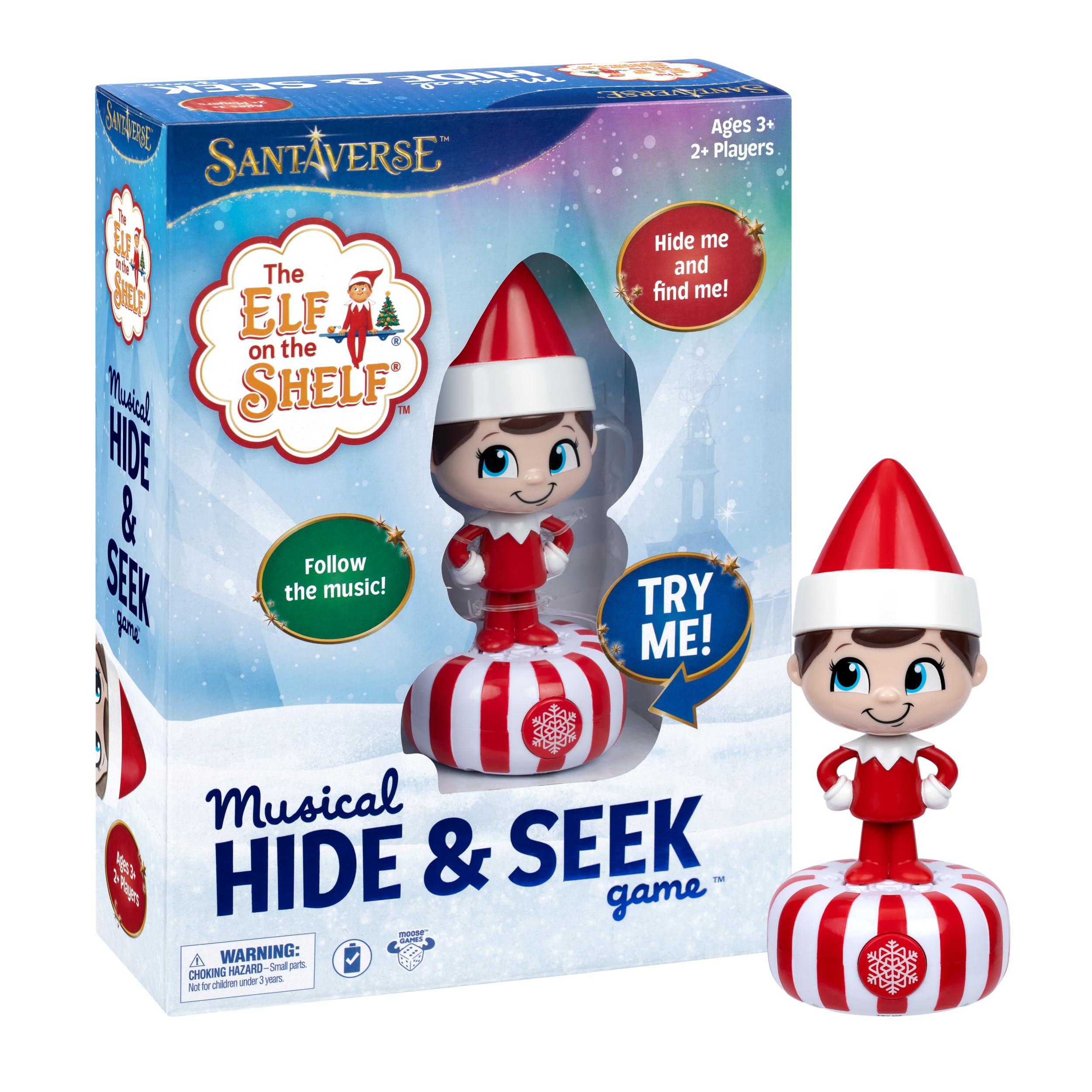 Amazon.com: The Elf On The Shelf Musical Hide & Seek Game, Hide