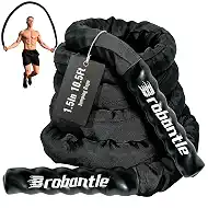 Jump Rope,Weighted Jump Rope for Men Women,2.5lb 4lb 4.7lb Adult Jumpropes for Fitness, Heavy Skipping Rope for Exercise, Jumping Rope for Improve Strength, Weight Loss, Boxing Training,Total Body Workout Equipment
