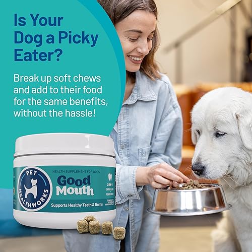 Miniatura 4 de Good Mouth - Masticables dentales para perros  Controla la placa y el sarro, promueve el aliento fresco, apoya la salud oral y las encías