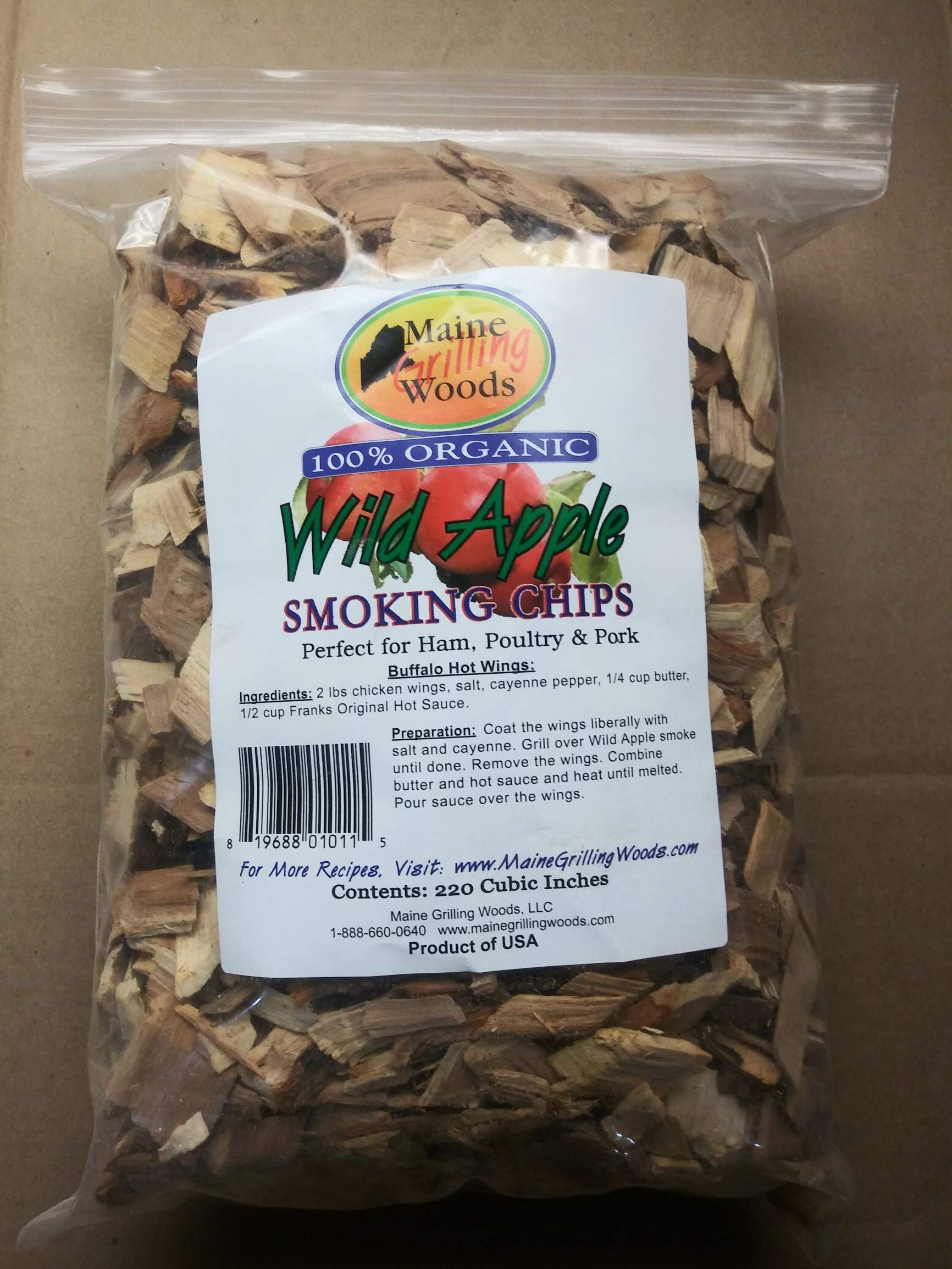 Maine Grilling Woods Wild Apple Chips