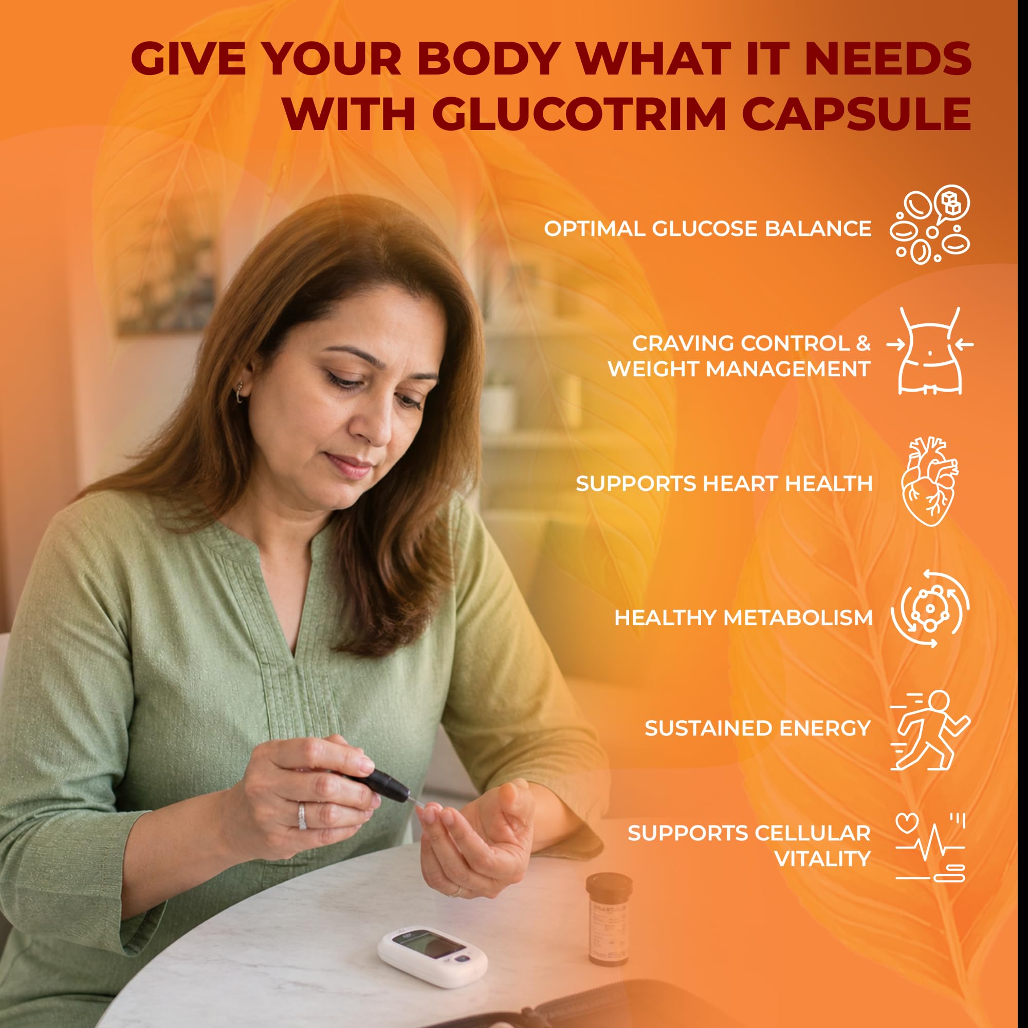 The Body Reserve Chromium Picolinate 400mcg with Biotin 40mcg – Supports glucose metabolism Chromium Supplement for Healthy Blood Sugar Levels, High Absorption 120 Veg Capsules 3