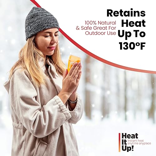 Miniatura 4 de HEAT IT UP - Paquete de calor reutilizable – 8 paquetes de calor instantáneo para compresa caliente – Las almohadillas se pueden utilizar como