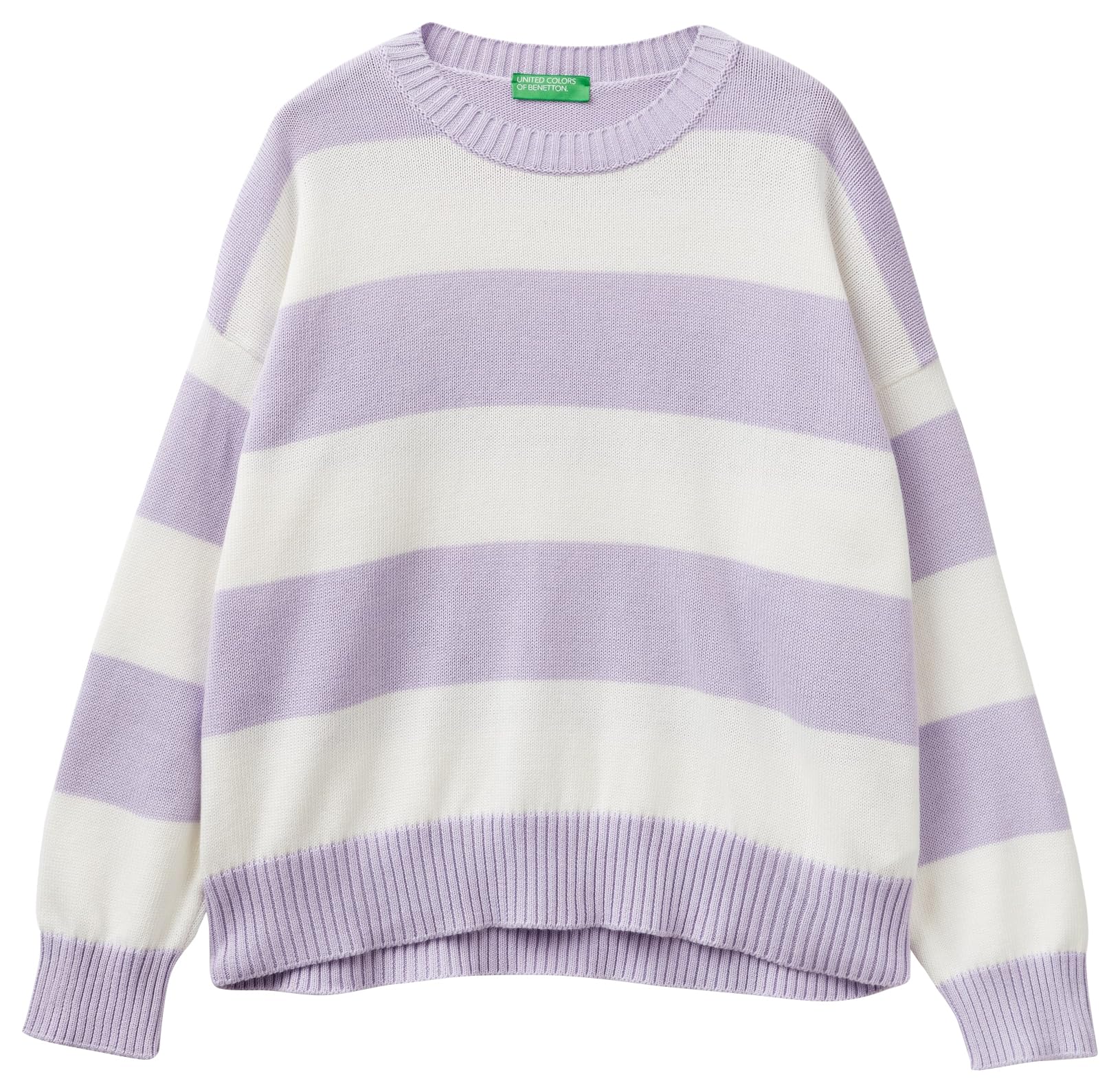 United Colors of Benetton Women's Jersey G/C M/L 1494e105j Sweater, Multicolour 909, S
