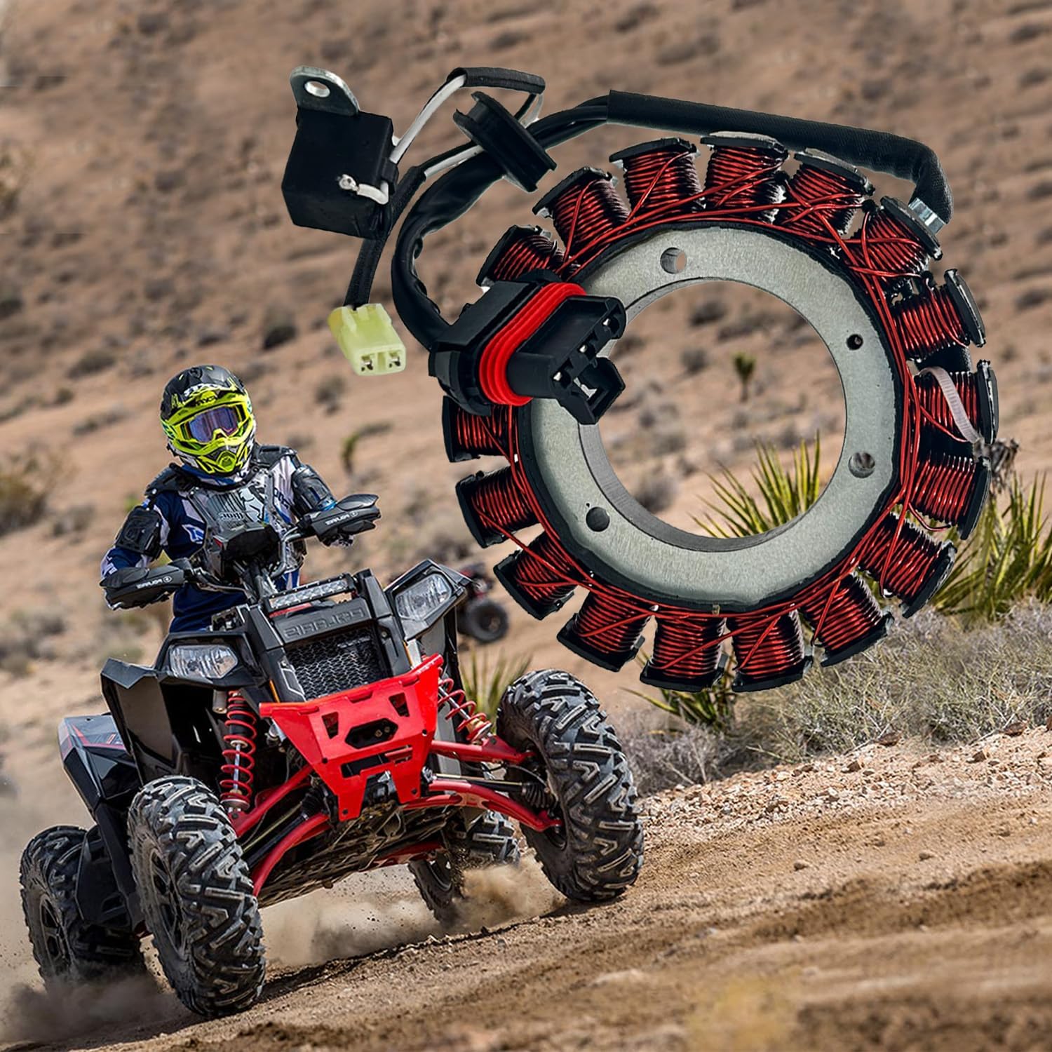 Stator 3090155 Compatible with Polaris Sportsman 550 X2 XP 2009-2014 3090219