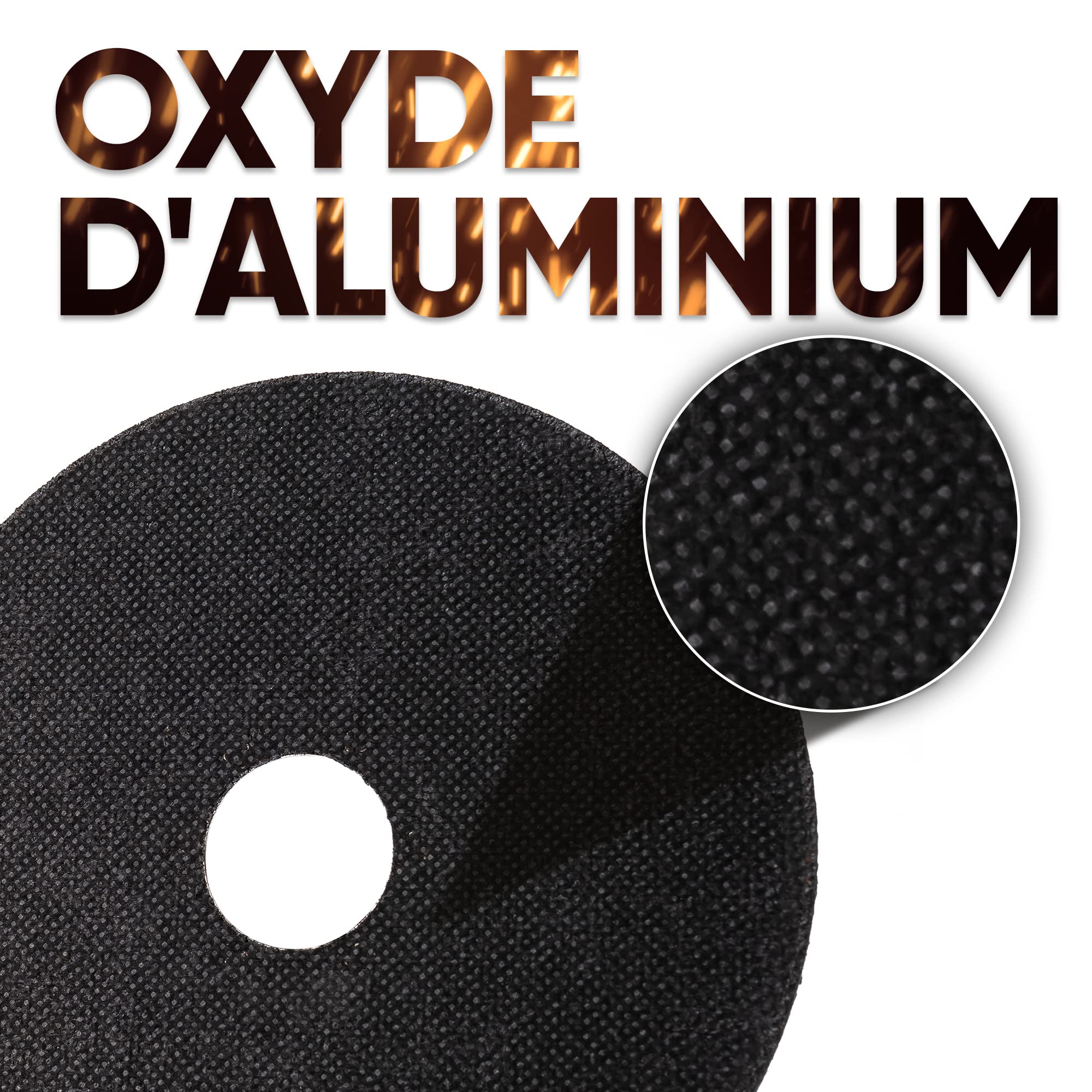 50x IPOTOOLS Disque a tronconner 125 metal - Disque meuleuse 125 metal en acier inoxydable, disque meuleuse 125 mm x 1,0 mm, pour métal, acier et acier inoxydable Métal INOX Fer