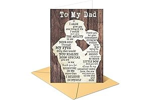 Father's Day Card from a Beloved Son - Expressing Love and Appreciation