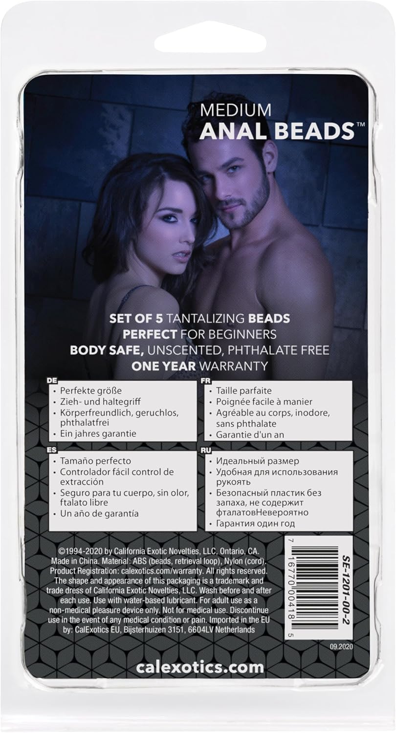 CalExotics Anal Beads, Medium