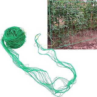 Wnvivi Garden Plant Trellis Netting,Plant Support Net for Climbing Plants,Polypropylene Plant Support Net for Vegetables Fruits Vine Flowers(2x3m)