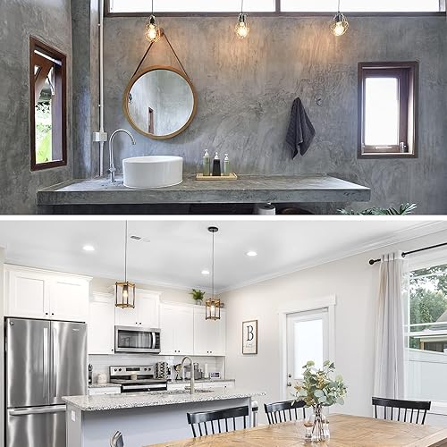 Miniatura 6 de Energetic - Bombilla LED Edison A19 regulable, equivalente a 12 W, 100 W, 1600 lm de alto brillo, 2700 K blanco suave, bombilla de filamento LED