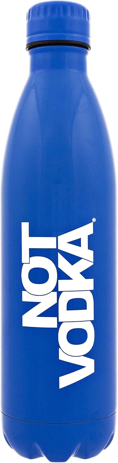 Not Vodka Puppies Make Me Happy Bullet Water Bottle, 25 oz